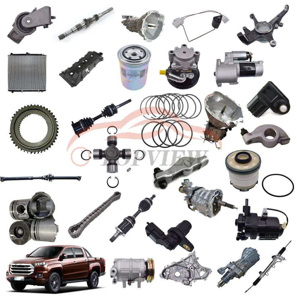 Aftermarket Car Spare Parts Accessories JMC YUHU Pickup Auto Body Kits System Diesel 4x4 Car Pickup Truck Spare Parts For YUHU