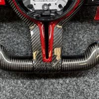 Volant de voiture en fibre de carbone et daim avec LED pour BMW F20 F30 F32 F31 F36 F11 E70 E90 E71 M3 X3 X4 X5 X6 E92 E60