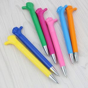 Bolígrafo de Plástico Promocional con Logotipo Personalizado por Sublimación, con Gestos de Mano, Barato al por Mayor - Product Image 3
