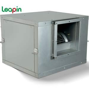 พัดลมระบายอากาศแบบสองชั้นทำจากเหล็กกัลวาไนซ์แบบอินไลน์ในกล่อง - Product Image 2