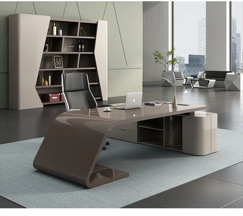 New modern office furniture latest office desk workstation table designs ceo executive desk manager l shaped office desk