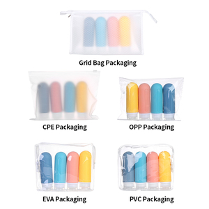 ขวดแชมพูซิลิโคนแบบพกพา ปลอดสาร BPA ได้รับการรับรองจาก TSA ป้องกันการรั่วซึม ขนาดพกพา ขวดน้ำแบบพับได้ - Product Image 6