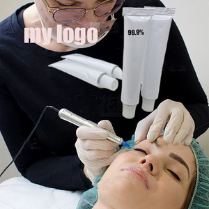 Muestra gratuita de marca 75% Crema para tatuajes Suministros de micropigmentación con su elección de diseño de etiqueta y caja Color de contactos para ojos - Product Image 5