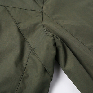 Chaqueta de hombre ligera cortavientos al por mayor con cremallera suave de gran tamaño para hombre - Product Image 3