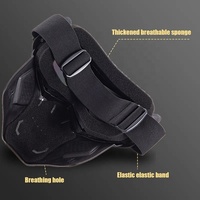 Masque de casque intégral pour moto, anti-UV, anti-poussière, lunettes de protection vintage, masque pour homme, protection faciale
