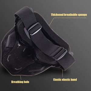 หน้ากากหมวกกันน็อคแบบเต็มหน้าสำหรับผู้ชายหน้ากากป้องกันยูวีกันฝุ่นแว่นตาวินเทจสำหรับขี่มอเตอร์ไซค์ - Product Image 5