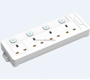Dây Dẫn Nối Dài Ổ Cắm Điện 5 Chiều, Dây Bện 2M Gắn Tường Cho Gia Đình Văn Phòng Du Lịch - Product Image 2