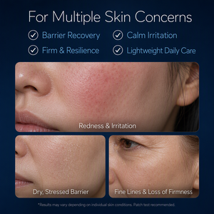 Sérum Visage Anti-Âge Réparateur Avancé au Cuivre Peptidique OEM GHK-Cu 2% et Ectoïne pour la Récupération de la Barrière Cutanée - Soin Visage - Product Image 3