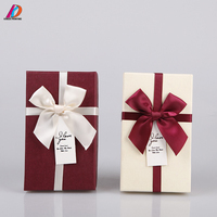 Luxury Custom Paper Box Packaging Gift Box with Ribbon Bowknot