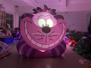 <span class=keywords><strong>Alice</strong></span> <span class=keywords><strong>au</strong></span> <span class=keywords><strong>pays</strong></span> <span class=keywords><strong>des</strong></span> <span class=keywords><strong>merveilles</strong></span> Modèle gonflable de <span class=keywords><strong>chat</strong></span> du Cheshire pour <span class=keywords><strong>la</strong></span> publicité - Product Image 2