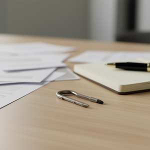 Clips en papier de 50 mm de longueur, 990 pièces par paquet, fournitures de bureau - Product Image 3