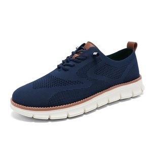 Chaussures de course légères de luxe pour hommes, style décontracté et sportif, à lacets, respirantes, avec tige en maille et semelle extérieure en EVA - Product Image 5