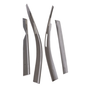 Accessoires extérieurs Pare-soleil latéral Pare-pluie Visière de porte chromée pour 2019 Prix usine - Product Image 4