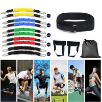 Bandes de résistance pour exercices de fessiers RTS Loop Sport, entraîneur de puissance des jambes avec ceinture de taille ou pour les jambes et les fessiers, cheville