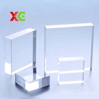 Panneau en acrylique transparent épaissi 2-30 mm, structure rigide, processus personnalisé pour plateforme de scène, panneau de support de charge