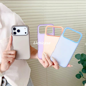 Lichicase estilo Simple funda trasera de moda para Motorola G56 G86 G84 G85 Jelly Color <span class=keywords><strong>descuento</strong></span> fundas para teléfonos móviles - Product Image 5
