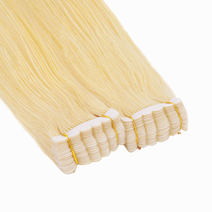 Venta al por mayor Mini Tape-In Real Russian Remy Hair Extensions Natural Double Drawn by Process Extensiones de cabello humano real de alta calidad - Product Image 2