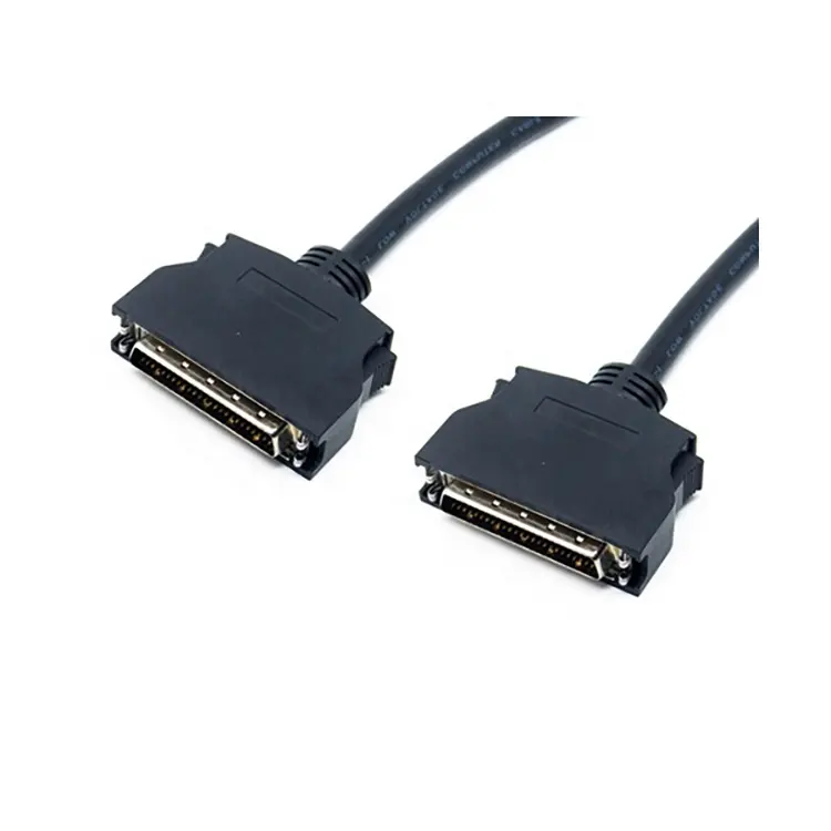 Latch คลิป HD 50 Pin Connector To SCSI DB50 MD 50 Pin SCSI สาย