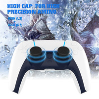 Manette de jeu SYYTECH, nouvelle manette de jeu, 6 en 1, bouton en silicone antidérapant pour Playstation 5 PS5, accessoires de jeu vidéo