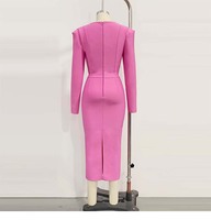 Tenues décontractées élégantes et sexy de marque de bonne qualité pour femmes, robe moulante noire unie à taille naturelle, coupe ajustée et respirante