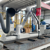Robot de soudage automatique Angnuo avec préhenseur, machine à souder robotisée, cobot soudeur