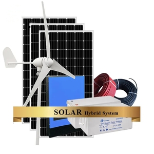 Éolienne horizontale 3kW 5kW 10kW 20kW système hybride solaire éolien énergie verte pour un usage domestique - Product Image 1