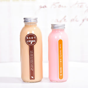 <span class=keywords><strong>ขวด</strong></span>เครื่องดื่มแก้วทรงกลมบางคุณภาพสูง ขนาด 300 มล. 500 มล. สำหรับน้ำผลไม้ น้ำมะนาว/<span class=keywords><strong>โซดา</strong></span> พร้อมฝาอลูมิเนียม - Product Image 3