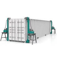 Système de crics de levage pour conteneurs d'expédition de 40 tonnes SS, hauteur de levage de 1,6 m
