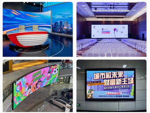 Solution d'affichage vidéo LED flexible transparente de qualité commerciale haute performance personnalisée pour une utilisation en intérieur - Product Image 6