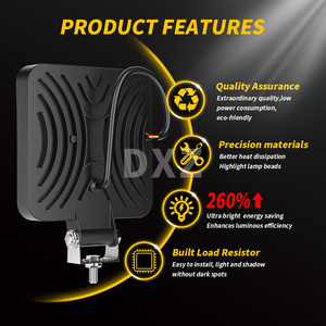 Dxz 4inch LED làm việc thanh ánh sáng màu vàng trắng lái xe đèn xe tải lũ + tại chỗ kết hợp offroad LED sương mù ánh sáng mắt thiên thần Điều kiện Mới - Product Image 4