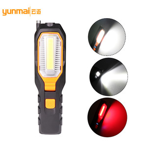 Luz de trabajo LED Yunmai con batería recargable Cob de 1800 mAh con imán giratorio para uso en exteriores - Product Image 1