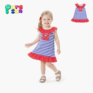 Vestido Infantil Ecológico Puresun, Vendas Quentes, Roupas Personalizadas para Meninas, Vestidos de Verão para Crianças - Product Image 2