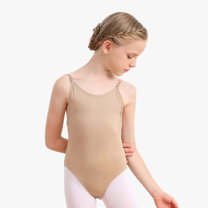 Cô Gái chuyển tiếp dây đai leotards dancewear Khỏa Thân ba lê đồ lót - Product Image 1