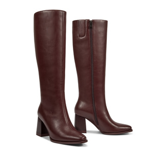 <span class=keywords><strong>Stivali</strong></span> da Donna in PU Liscio WETKISS, Vendita all'Ingrosso, <span class=keywords><strong>Stivali</strong></span> alla Moda con Tacco Spesso, Punta Affusolata, Alti fino al Ginocchio <span class=keywords><strong>per</strong></span> Autunno e Inverno - Product Image 3