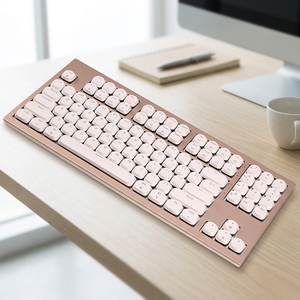Nouveau design 2026 – Clavier de jeu mécanique Kailh 102 touches avec LED, échangeable à chaud, tri-mode (2.4G, filaire, USB Type-C) pour le bureau et le gaming - Product Image 1