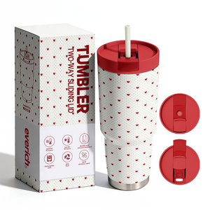 Tumbler in Acciaio Inox con Manico per Amanti del Caffè, Design Semplice per Uso Esterno, Capacità 30oz con Isolamento Termico - Product Image 6