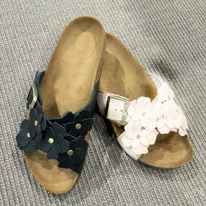 <span class=keywords><strong>Sandalias</strong></span> de Plataforma con Hebilla y Punta Abierta, Estilo <span class=keywords><strong>Birkenstock</strong></span>, para Mujer, con Diseño Floral Dulce, para Verano, Aire Libre, con Suela Gruesa y Aumento de Altura - Product Image 5