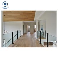 Système de balustrade de balcon et d'escalier en aluminium de qualité supérieure avec design de main courante moderne