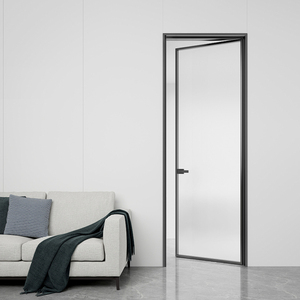 Pintu Jendela Ayun Minimalis Berbahan Aluminium - Profil Ramping Modern dengan Kaca Tempered Ganda untuk Dapur Kamar Mandi Interior - Product Image 3