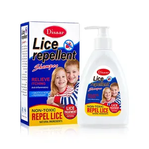 Disaar Natural Anti Inflammatory Hair Products Peppermint & Salicylic Acid Lice Repellent Hair Shampoo