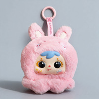 Porte-clés en verre « Trois Petits Ours en Peluche : Aventure Marine » – Boîte mystère 2025 – Nouveauté créative pour sac de fille