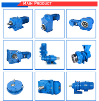 Réducteur de vitesse hélicoïdal FA87 FA97, moteur à engrenages à arbre parallèle, boîte de vitesses pour agitateur mélangeur