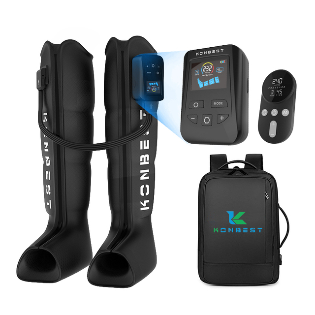 Air Compression Sports Recovery Boots Massager System Pressotherapy Lymphatic Drainage Machine for Gym Runners Athletes