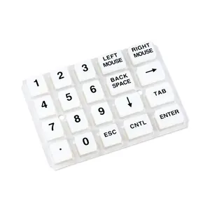 Supply ATM PET Tactile Slider Skimmer Parts Safe Box Electronic Lock Membrane Switch Silicone Keypad