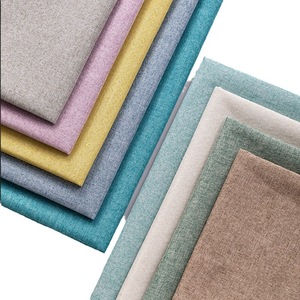 <span class=keywords><strong>Tela</strong></span> de Lona Gruesa 100% Poliéster de Color Sólido para Cojines de Sofá, Resistente a la Abrasión, Tejido Liso Teñido - Product Image 5