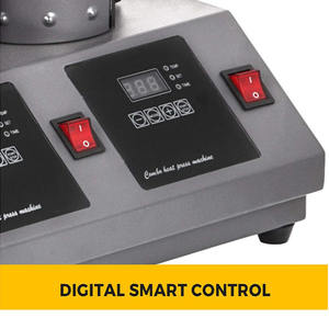 เครื่องกดลายแก้วรุ่นใหม่ <span class=keywords><strong>rs</strong></span> M1002 เครื่องกดลายแก้ว 5-in-1 เครื่องกดความร้อนสำหรับแก้ว <span class=keywords><strong>2</strong></span> ใบ - Product Image 2