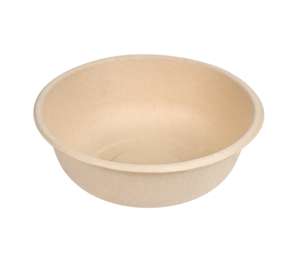 Tazón Redondo Ecológico de Caña de Azúcar de 29 oz, Duradero, Apto para Microondas, Resistente al Calor, Desechable y Biodegradable para Restaurantes y Picnics - Product Image 2