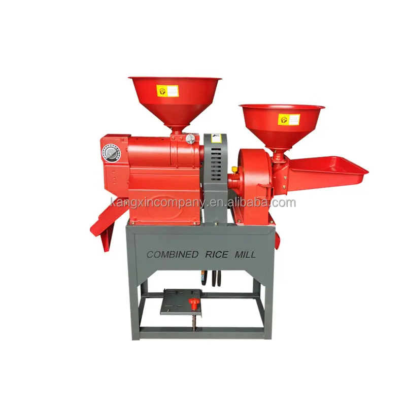 Small automatic Rice Mill and Polishing Machine Automatic Rice Mill Household Ricemill Machine