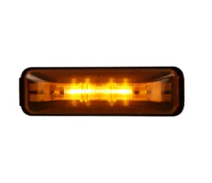 4 Inch Sae/Dot 12/24V Rechthoekige Led-Speling Omtrek Zijmarkeringslamp Voor Vrachtwagenaanhangwagen Noord-Amerika Signaallichten