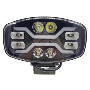 Faro LED Cuadrado de 9 Pulgadas para Camioneta o Furgoneta, Modificado, <span class=keywords><strong>con</strong></span> <span class=keywords><strong>Luz</strong></span> Alta y Baja, Señal de Giro Secuencial - Product Image 3
